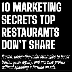 10 Marketing Secrets Top Restaurants Don’t Share